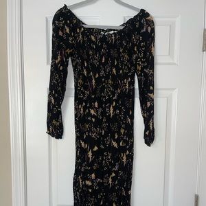 Kimchi Blue Off Shoulder Stevie Nicks Vibes Dress